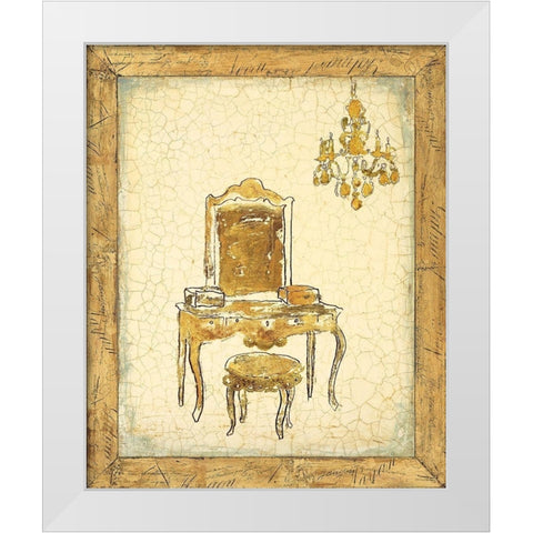 Hello Gorgeous White Modern Wood Framed Art Print by Studio