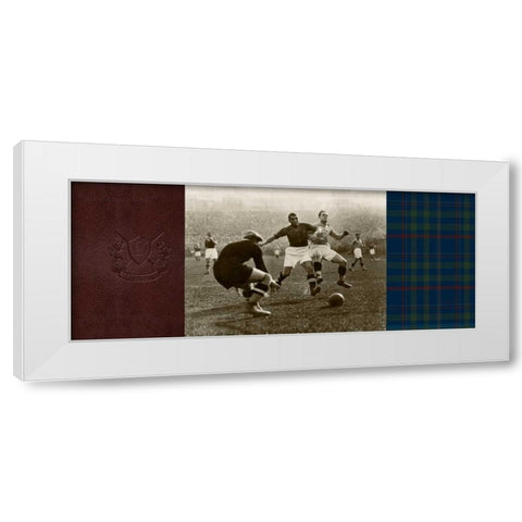 Vintage Match White Modern Wood Framed Art Print by Appleman, Sam