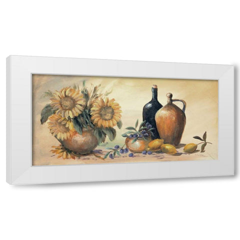 Stillife I White Modern Wood Framed Art Print by Schottler, Katharina