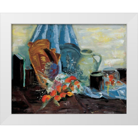 Still life II White Modern Wood Framed Art Print by Cruysberg, Marijke