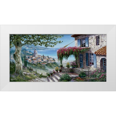 Wonderful prospect White Modern Wood Framed Art Print by Withaar, Reint