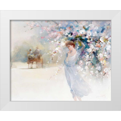 Goodbye White Modern Wood Framed Art Print by Haenraets, Willem