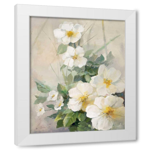 Lovely anemones White Modern Wood Framed Art Print by Haenraets, Willem