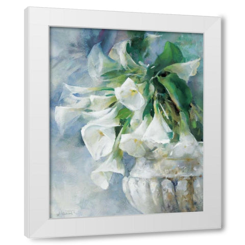 A memory captured White Modern Wood Framed Art Print by Haenraets, Willem