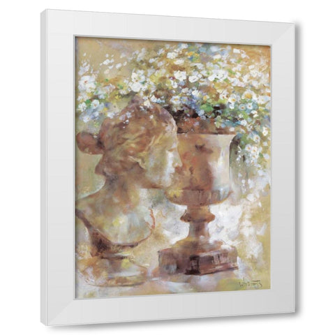 Romantic sculpture White Modern Wood Framed Art Print by Haenraets, Willem