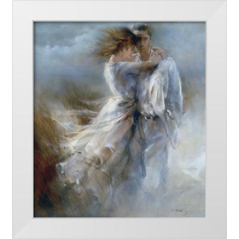Private announcement White Modern Wood Framed Art Print by Haenraets, Willem