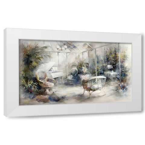 Inspiration  White Modern Wood Framed Art Print by Haenraets, Willem
