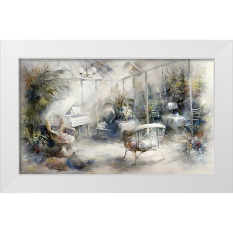Inspiration  White Modern Wood Framed Art Print by Haenraets, Willem