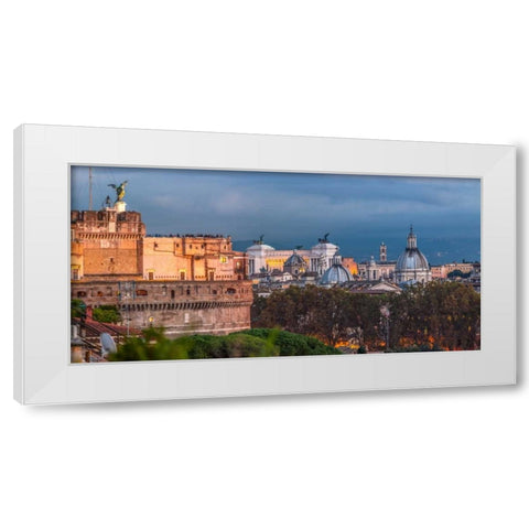 Vatican City, Rome, Italy White Modern Wood Framed Art Print by Frank, Assaf