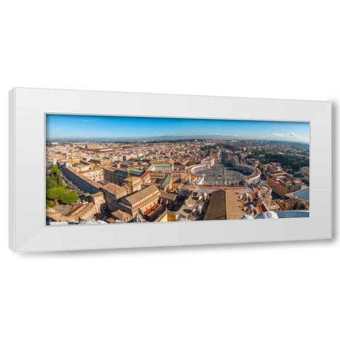 Vatican city, Rome, Italy White Modern Wood Framed Art Print by Frank, Assaf
