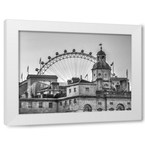 The Household Cavalry Museum, London, UK White Modern Wood Framed Art Print by Frank, Assaf