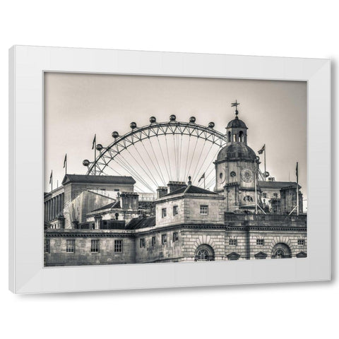 The Household Cavalry Museum-London-UK White Modern Wood Framed Art Print by Frank, Assaf