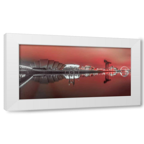 AF20150304 Glasgow 883P2C01 White Modern Wood Framed Art Print by Frank, Assaf