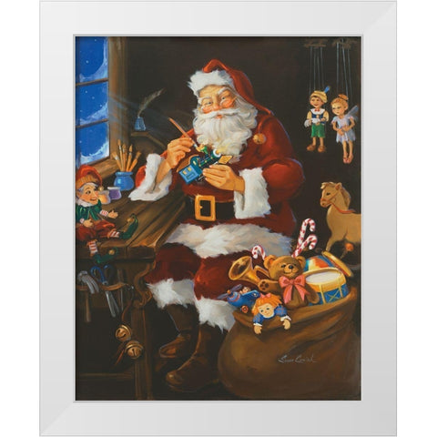 Finishing Touches White Modern Wood Framed Art Print by Comish, Susan