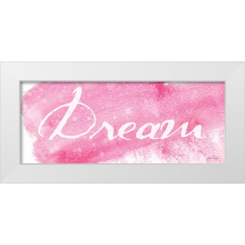 Dream White Modern Wood Framed Art Print by Marrott, Stephanie