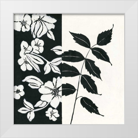 Black and White III White Modern Wood Framed Art Print by Marrott, Stephanie