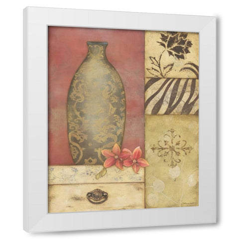 Simple Beauty II White Modern Wood Framed Art Print by Marrott, Stephanie
