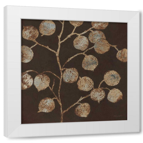 Aspen Shimmer II White Modern Wood Framed Art Print by Marrott, Stephanie