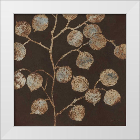 Aspen Shimmer II White Modern Wood Framed Art Print by Marrott, Stephanie