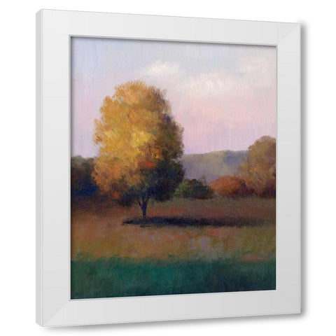 Tree in the Sun I White Modern Wood Framed Art Print by Chin, Art