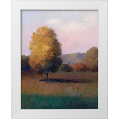 Tree in the Sun I White Modern Wood Framed Art Print by Chin, Art