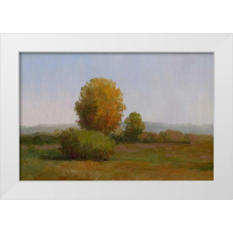 Tree in the Sun II White Modern Wood Framed Art Print by Chin, Art