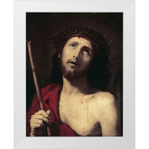 Wretched White Modern Wood Framed Art Print by Ribera, Jusepe de