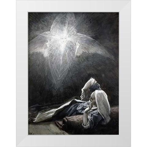 Vision of Joseph White Modern Wood Framed Art Print by Tissot, James