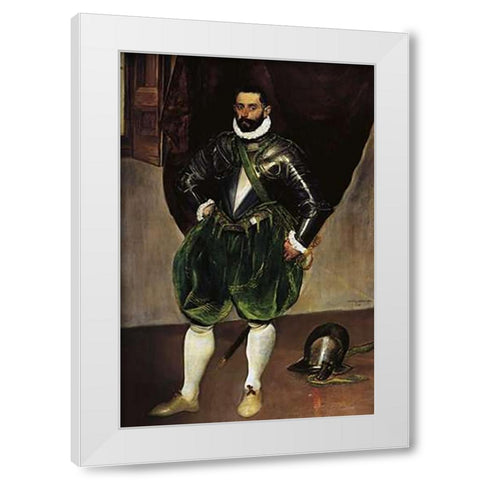 Vincenzo Anastagi White Modern Wood Framed Art Print by Greco, El