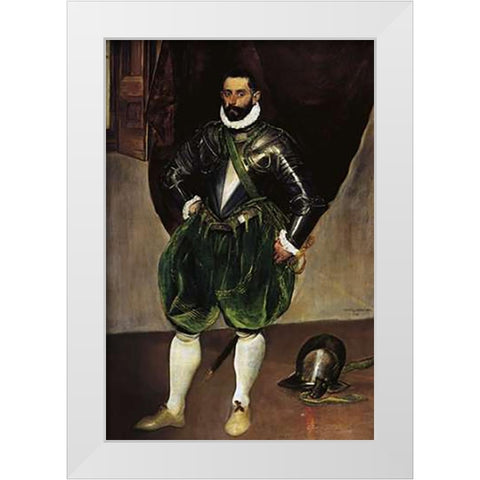 Vincenzo Anastagi White Modern Wood Framed Art Print by Greco, El