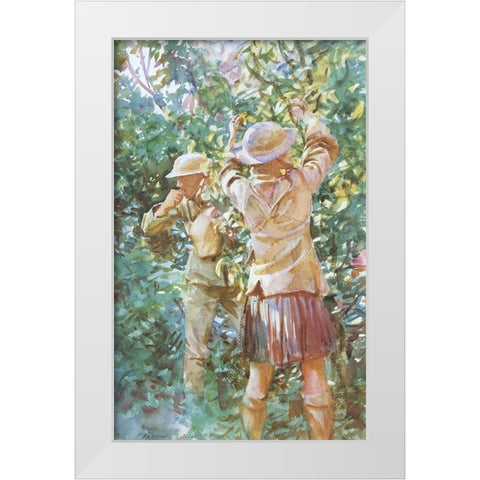 Thou Shalt Not Steal White Modern Wood Framed Art Print by Sargent, John Singer