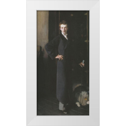 W Graham Robertson White Modern Wood Framed Art Print by Sargent, John Singer