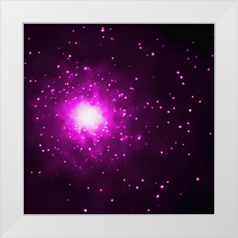 M60 and M60-UCD1 (Chandras View) White Modern Wood Framed Art Print by NASA