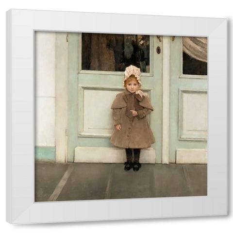 Jeanne Kefer White Modern Wood Framed Art Print by Khnopff, Fernand