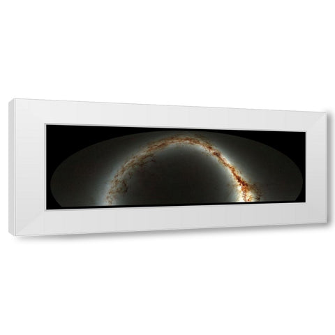 Pan-STARRS Sky Survey White Modern Wood Framed Art Print by NASA