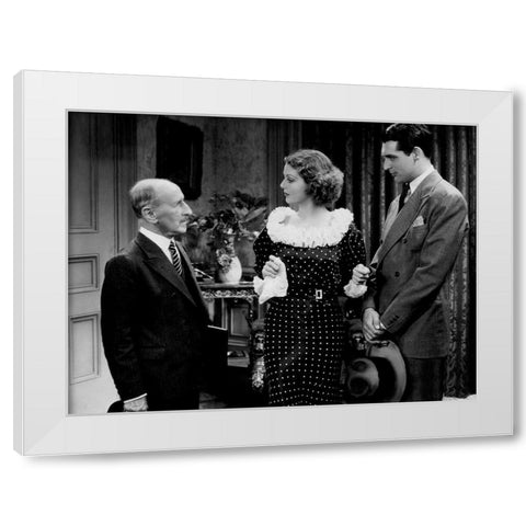 Cary Grant - Born to be Bad White Modern Wood Framed Art Print by Hollywood Photo Archive