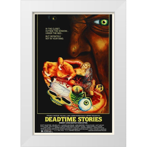 Deadtime Stories White Modern Wood Framed Art Print by Hollywood Photo Archive