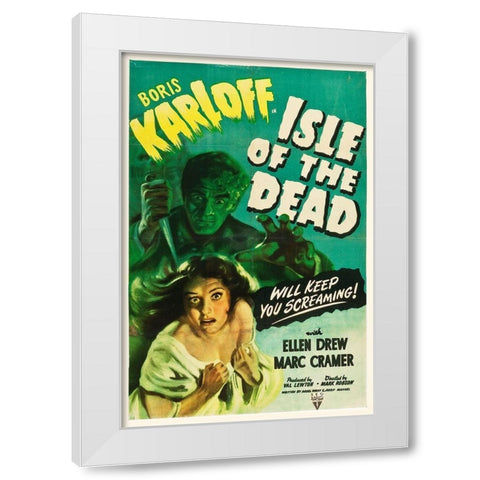 Ilse of the Dead RKO 1945 White Modern Wood Framed Art Print by Hollywood Photo Archive