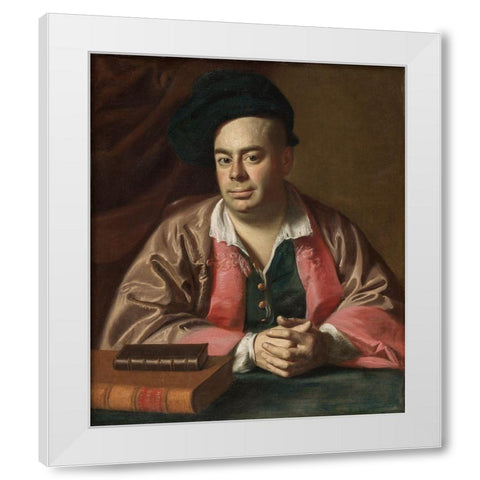 Nathaniel Hurd White Modern Wood Framed Art Print by Copley, John Singleton