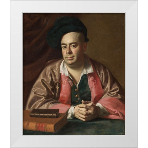 Nathaniel Hurd White Modern Wood Framed Art Print by Copley, John Singleton
