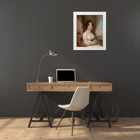 Elizabeth Beltzhoover Mason White Modern Wood Framed Art Print by Stuart, Gilbert