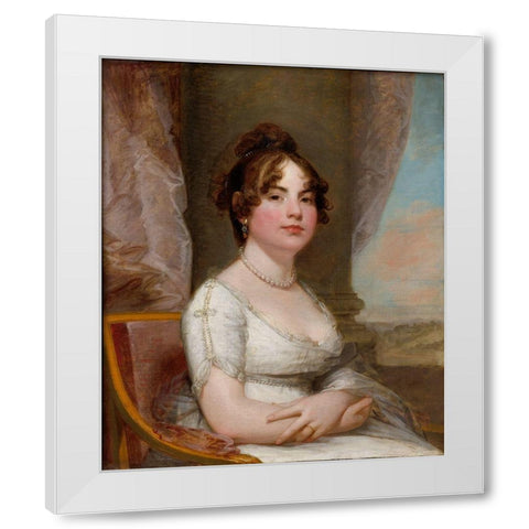 Elizabeth Beltzhoover Mason White Modern Wood Framed Art Print by Stuart, Gilbert