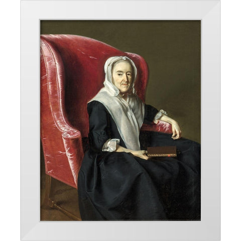 Anna Dummer Powell White Modern Wood Framed Art Print by Copley, John Singleton