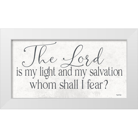 The Lord White Modern Wood Framed Art Print by Boyer, Susie