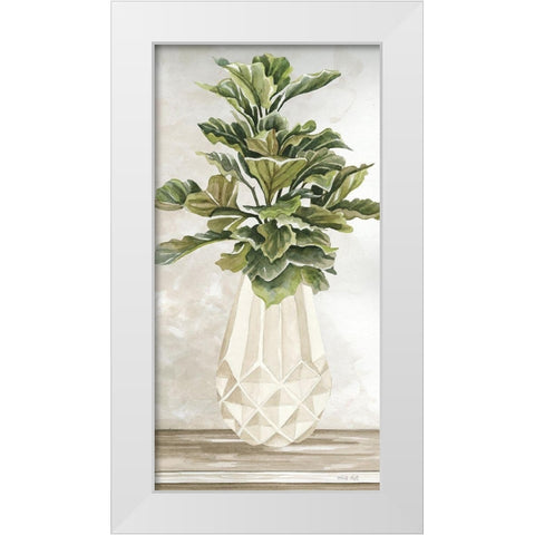 Simple Beauty II White Modern Wood Framed Art Print by Jacobs, Cindy