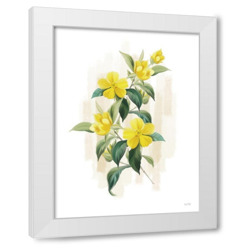 Goldilocks II White Modern Wood Framed Art Print by House Fenway