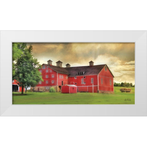Aging Gracefully White Modern Wood Framed Art Print by Deiter, Lori