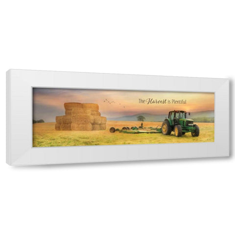 The Harvest is Plentiful White Modern Wood Framed Art Print by Deiter, Lori