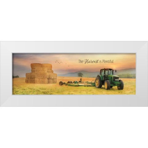 The Harvest is Plentiful White Modern Wood Framed Art Print by Deiter, Lori