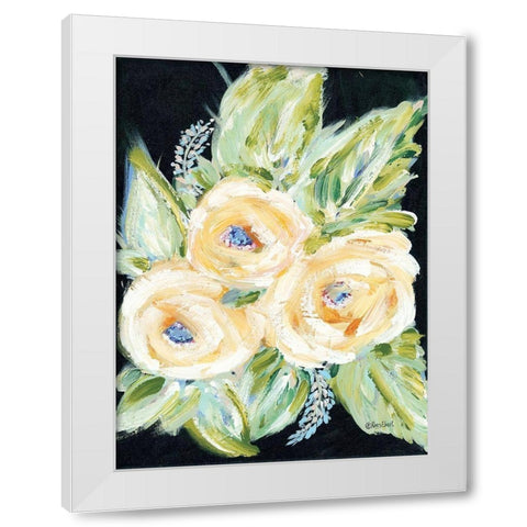 With Love White Modern Wood Framed Art Print by Ebert, Roey